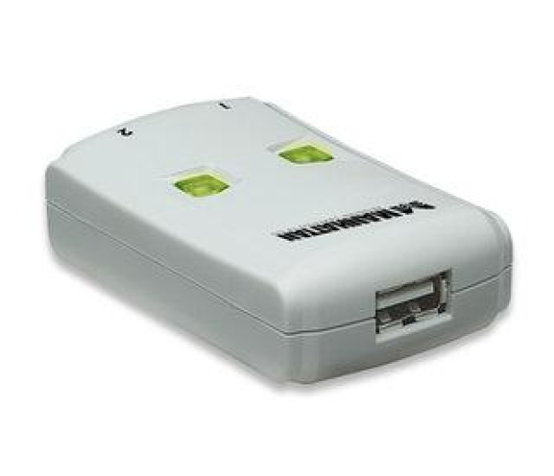 MANHATTAN Przełącznik automatyczny Hi-Speed USB 2.0 2 PC - 1 USB 162005 - 1464834 - zdjęcie 5